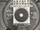 Mary Wells - You Beat Me To The Punch - Oriole