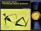 MILES DAVIS Relaxin' LP PRESTIGE PRLP 7129 NJ RVG MONO John Coltrane Red Garland
