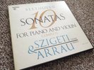 Szigeti Arrau 10 Beethoven Sonatas Vanguard SRV-300/3 NM 4lp