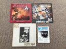 PALLAS BUNDLE, ARRIVE ALIVE VINYL LP, +SIGNED NEWSLETTER, PROG ROCK, MARILLION.