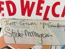 SPIKE MILLIGAN  SIGNED Just Given up Smoking  LP ED WELCH: sing songs from q8