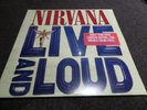 2 X 12 INCH VINYL ALBUM - NIRVANA LIVE AND LOUD - NEW AND SEALED - RED BLUE WHIT