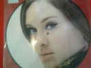 Vinyle 33t picutre disc adele   rolling in the deep