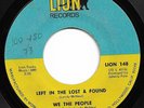 We The People 45: Forgotten Man / Left In the Lost and Found - Lion 148 (VG+)