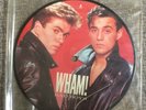Wham  - Bad Boys. UK 7” Picture Disc. George Michael, Andrew Ridgeley 1983 80s