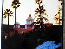 The EAGLES - Hotel California classic rock gf '76 Asylum FIRST PRESSING w POSTER