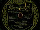 THE MILLS BROTHERS.SMOKE RINGS.MILLS BROS/BING CROSBY.MY HONEY'S LOVIN' ARMS.78