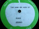 SLADE   GET DOWN GET WITH IT ** APPLE Undocumented 45 ACETATE Beatles. LISTEN