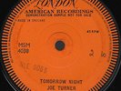 JOE TURNER: Tomorrow Night (´59 / rare orig. U.K. London 1-sided DEMO 7