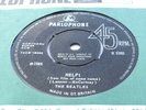 RARE THE BEATLES HELP  1968 UK Press NO CENTRAL TAX CODE OR POLO RINGS R 5305