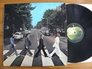 THE BEATLES ABBEY ROAD 1969 MISALIGNED APPLE VINYL LP ALBUM VG+ / VG 750-1 749-2