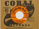 JOHNNY BURNETTE TRIO Train Kept A Rollin’/Honey Hush CORAL 45 orig. 1956 NM HEAR