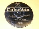 COLUMBIA Lanin's Red Heads 78 rpm MIFF MOLE Nichols 5 Foot Two Eyes Of Blue clen