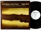 Chet Baker - Live In Paris - Night Bird LP - Circle Germany VG+