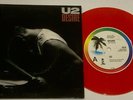 U2 - Desire / Hallelujah Here She Comes RARE Aussie/OZ RED VINYL 7