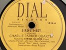 CHARLIE PARKER QUARTET BIRD'S NEST / DARK SHADOWS ON DIAL 78 RPM ERROL GARNER