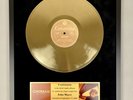 Continuum (2006) - John Mayer Gold Vinyl Record In Frame LP Display
