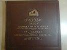 DB 3288-92 Dvorak Cello Concerto Casals Szell HMV 5 x 78rpm EXCELLENT