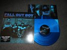 FALL OUT BOY LP TAKE THIS TO YOUR GRAVE RARE USA PRESS 2003 BLUE VINYL W STICKER