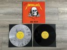 Metallica Metal Cee Four 1990 2 x Splatter Grey Schwarz LP/Vinyl Rar