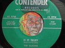HEAR Saxons 45 Is It True? / Rock And Roll Show CONTENDER EX R&B doo wop