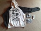 SNIFFING GLUE Hoodie und Demo Tape lim.100 Punk HC Black Flag Dean Dirg Unikat