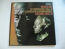 MAHLER Symphony No. 9 Solti LSO 2 LP box 1967 UK Decca SET 360-1 Near Mint