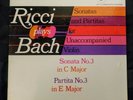 RUGGIERO RICCI BACH SONATA PARTITA 3 SOLO VIOLIN SEALED ORIGINAL DECCA LP RARE