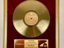 Continuum - John Mayer Vinyl Record Framed Beautiful Gold Metallized LP Display