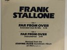 Frank Stallone - Far From Over 1983 12’ Single 45rpm Sealed Limited Edition