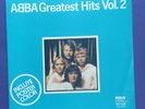 ABBA Greatest Hits VOL 2 DIFFERENT COVER + POSTER RARE  URUGUAY PRESS LP