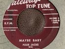 ROCK AND ROLL The Four Jacks MAYBE BABY Gateway 1243 BUDDY HOLLY VG+