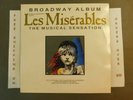 LES MISERABLES 1987 BROADWAY SOUNDTRACK DOUBLE LP W/ BOOKLET GHS 24151