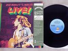 BOB MARLEY & THE WAILERS LIVE  ISLAND 20S-84 Japan OBI VINYL LP