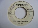 U ROY + AUGUSTUS PABLO Give Thanks Continually ATTACK Deejay Roots Reggae 7