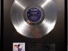 David Bowie - Scary Monsters Collage mit platin / goldene Schallplatte