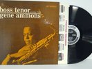 GENE AMMONS Boss Tenor '60 Prestige STEREO first black/silver RVG dg BEAUTY
