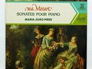 MARIA-JOAO PIRES - MOZART piano sonatas ERATO 2xLPs EX++