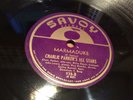 JAZZ: CHARLIE PARKER’S ALL STARS-Savoy 938-Marmaduke/Perhaps w/MILES DAVIS EE-