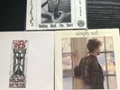 Simply Red/Frantic Elevators 3x Holding Back The Years 7” Vinyl Diff Labels & Co