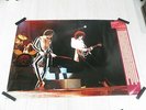 QUEEN 1970s Warner Pioneer Promo Giant Poster w/Calendar Japan Unfold Genuine