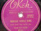 BLIND BOY FULLER 78 RPM Record Sonny Terry Dont Want Skinny Woman Thousand Blues