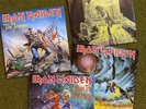 Iron Maiden 7” Vinyl Bundle - Running Free/Run To The Hills/Flight Of/Trooper