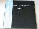 EMERSON LAKE & PALMER works 1977 JAPAN P-6311 2A 2LP OBI/INS EX-/EX-/EX-