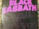ORIG RARE BLACK SABBATH LP-MASTER OF REALITY-1976 NEMS LBL:NEL-6004-OZZY-GC