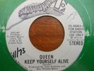 ROCK 45 QUEEN ON ELEKTRA DJ M- KEEP YOURSELF ALIVE STEREO/MONO
