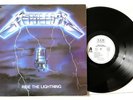 Metallica Ride The Lightning New Electric Way Vinyl LP France 1986