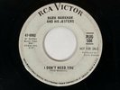 MARK MARKHAM & HIS JESTERS I Don't Need You RCA Garage Fuzz Promo 45 HEAR