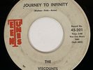 THE VISCOUNTS Journey to Infinity Ten Tunes Rare Surf Garage 45 HEAR