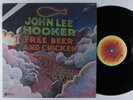 JOHN LEE HOOKER Free Beer And Chicken ABC LP VG+/VG++ *